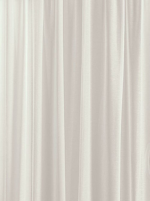 Voile liso lixado e chumbado - Kiabi
