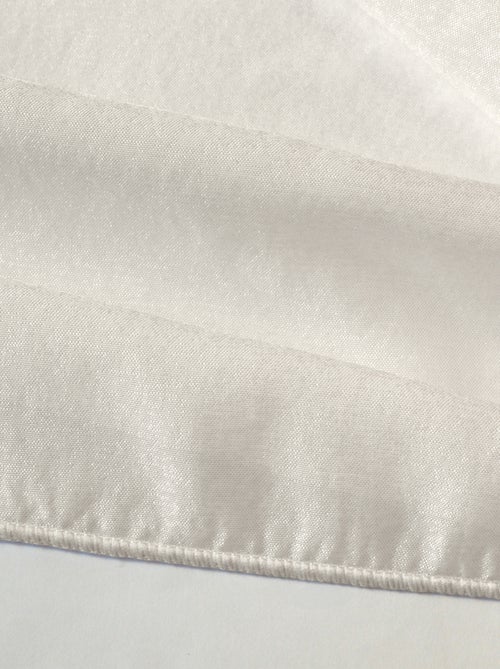Voile liso lixado e chumbado - Kiabi