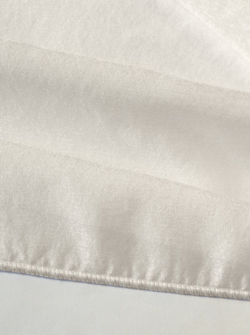 Voile liso lixado e chumbado Madeira natural - Kiabi
