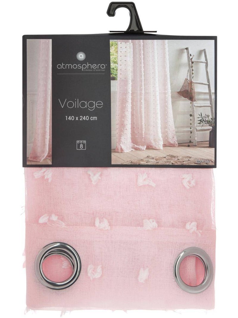 Voile para criança com pequenas borlas Rosa - Kiabi