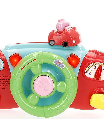 Volante para carrinho de bebê peppa pig com atividades