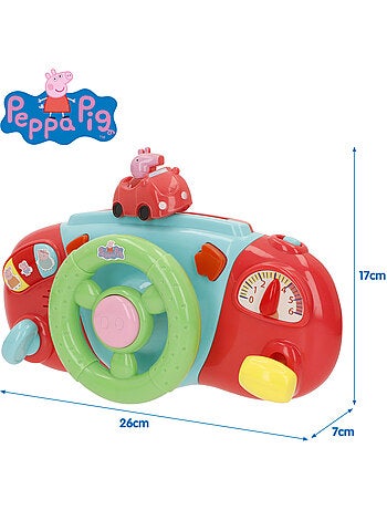 Volante para carrinho de bebê peppa pig com atividades