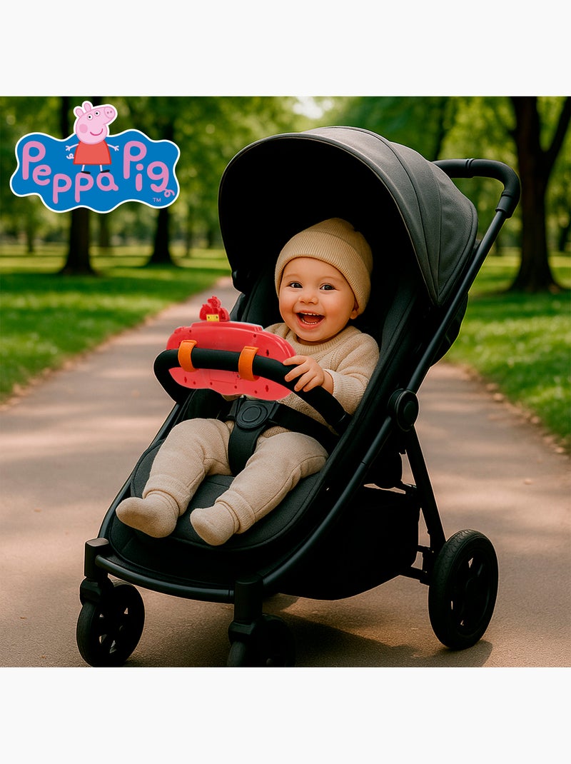 Volante para carrinho de bebê peppa pig com atividades N/D - Kiabi