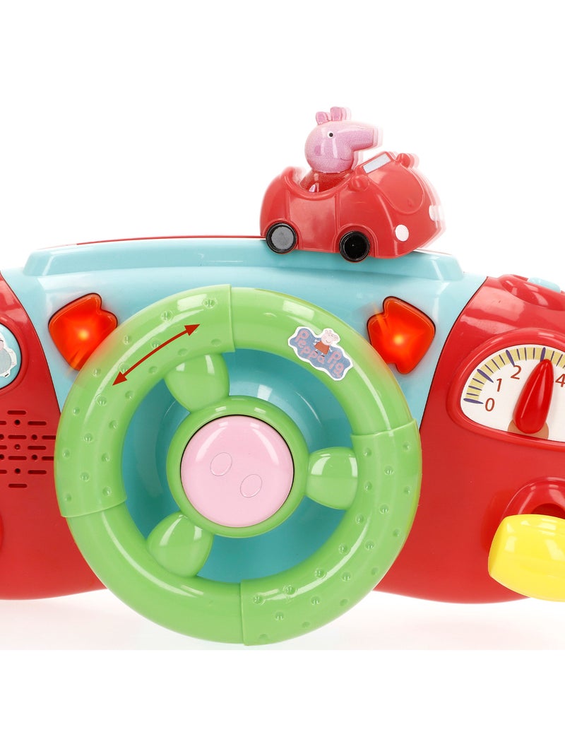 Volante para carrinho de bebê peppa pig com atividades N/D - Kiabi