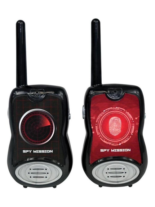 Walkietalkies para missões de espionagem até 120 m - Kiabi