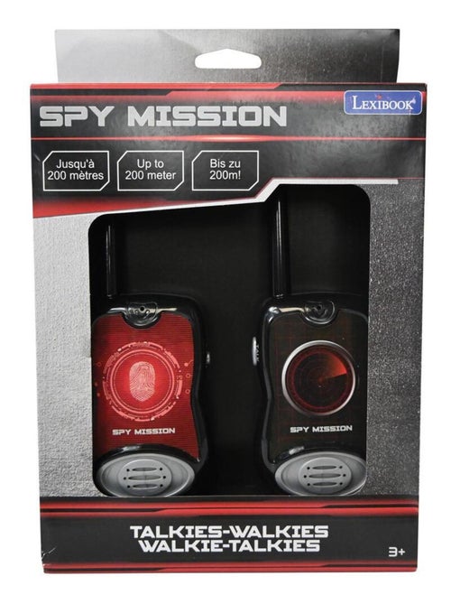 Walkietalkies para missões de espionagem até 120 m - Kiabi