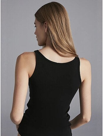 Warm touch basic camisola de alças largas penti