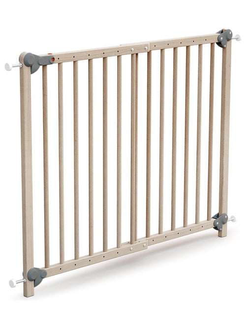 Webaby - barreira de segurança bebé extensível de madeira faia em bruto 110 cm lokee - Kiabi Webaby - barreira de segurança bebé extensível de madeira faia em bruto 110 cm lokee - Kiabi