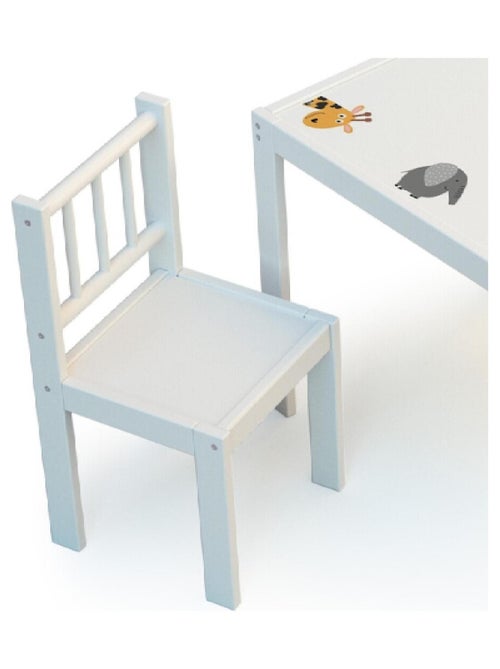 Webaby - cadeira de criança de madeira branco - Kiabi
