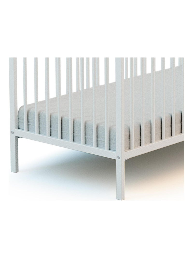 Webaby - cama de bebê com tenda de madeira 70 x 140 cm branco Branco - Kiabi