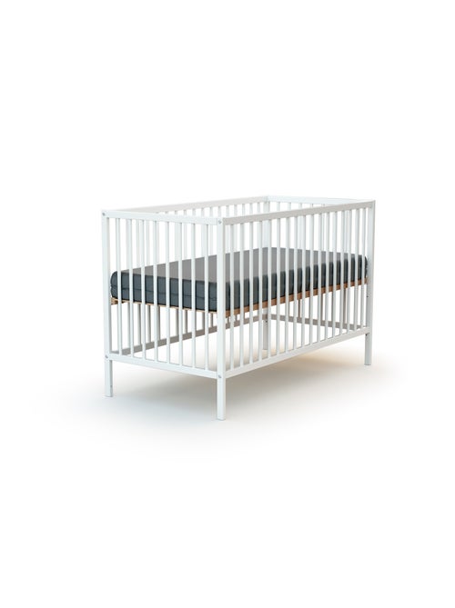 Webaby - cama de bebe de madeira branco 60 x 120 cm one - Kiabi Webaby - cama de bebe de madeira branco 60 x 120 cm one - Kiabi