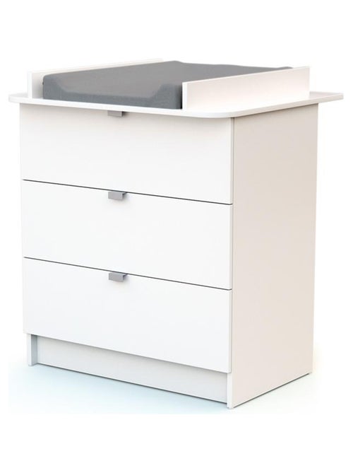 Webaby - cama de bebé e muda-fraldas de madeira branco alba - Kiabi Webaby - cama de bebé e muda-fraldas de madeira branco alba - Kiabi