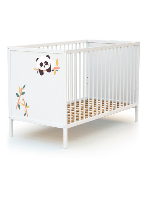 Webaby - cama de bebé e muda-fraldas panda de madeira branco alba - Kiabi Webaby - cama de bebé e muda-fraldas panda de madeira branco alba - Kiabi