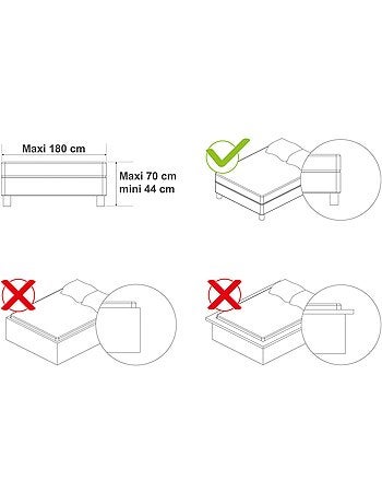 Webaby - cama de bebé para dormir junto branco 60 x 120 cm lio