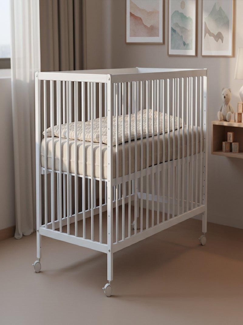 Webaby - cama de bebé para dormir junto branco 60 x 120 cm lio Branco - Kiabi