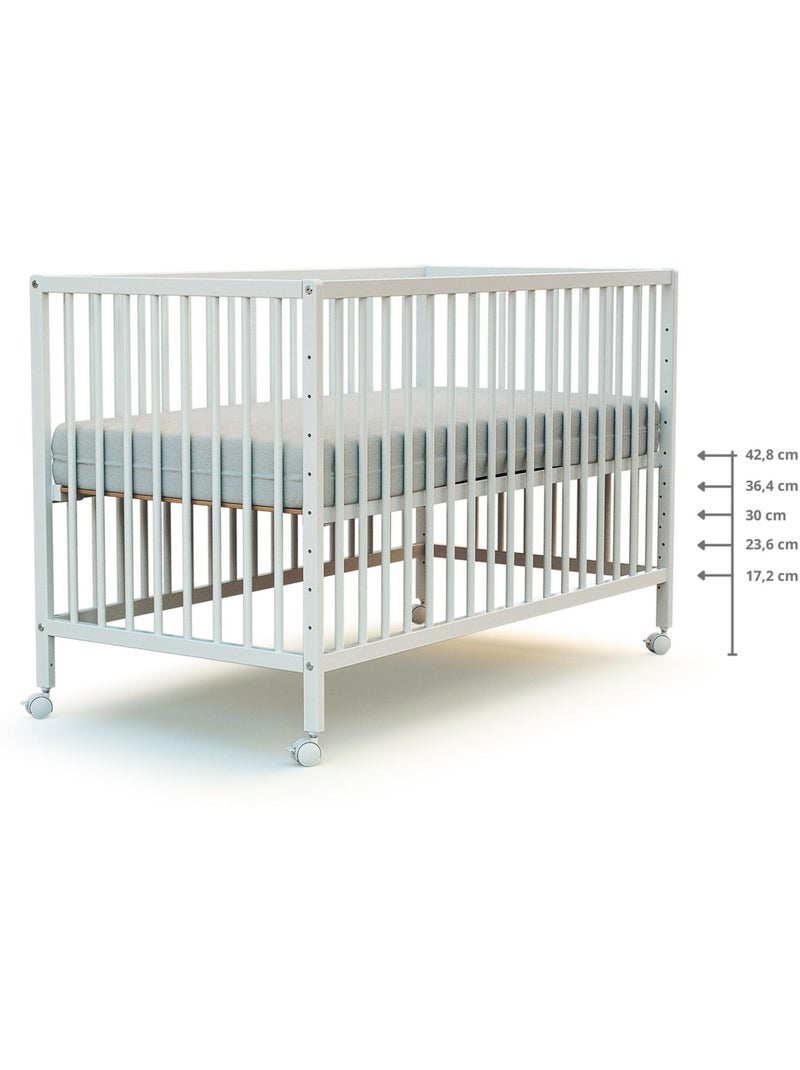 Webaby - cama de bebé para dormir junto branco 60 x 120 cm lio Branco - Kiabi