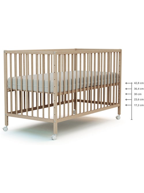 Webaby - cama de bebé para dormir junto faggio grezzo 60 x 120 cm lio - Kiabi Webaby - cama de bebé para dormir junto faggio grezzo 60 x 120 cm lio - Kiabi