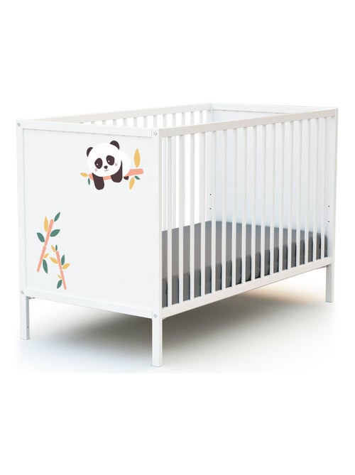 Webaby - cama de bebe renard de madeira branco 60 x 120 cm alba - Kiabi Webaby - cama de bebe renard de madeira branco 60 x 120 cm alba - Kiabi