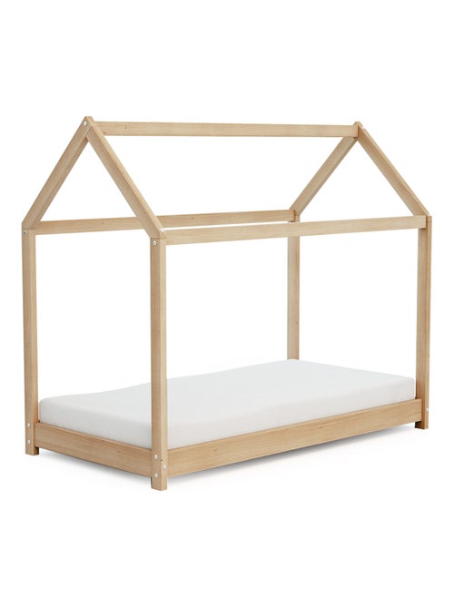 Webaby - cama infantil cabana de madeira 70 x 140 - Kiabi Webaby - cama infantil cabana de madeira 70 x 140 - Kiabi