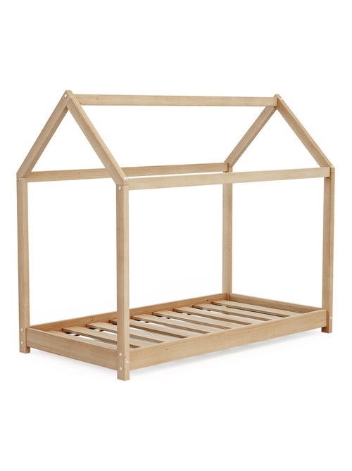 Webaby - cama infantil cabana de madeira 70 x 140 - Kiabi Webaby - cama infantil cabana de madeira 70 x 140 - Kiabi