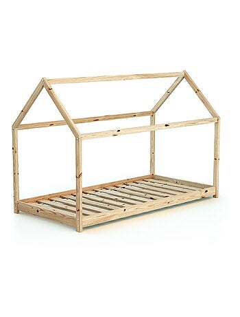 Webaby - cama infantil cabana de madeira 70 x 140