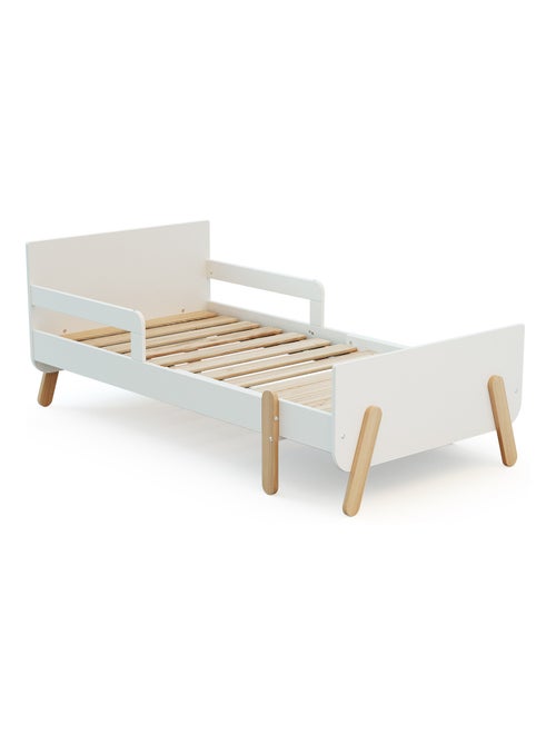 Webaby - cama infantil extensível de madeira 80x140-165-190 pirate - branco - Kiabi Webaby - cama infantil extensível de madeira 80x140-165-190 pirate - branco - Kiabi