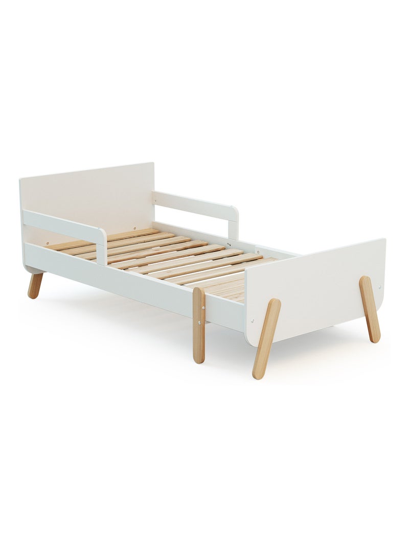 Webaby - cama infantil extensível de madeira 80x140-165-190 pirate - branco Branco - Kiabi