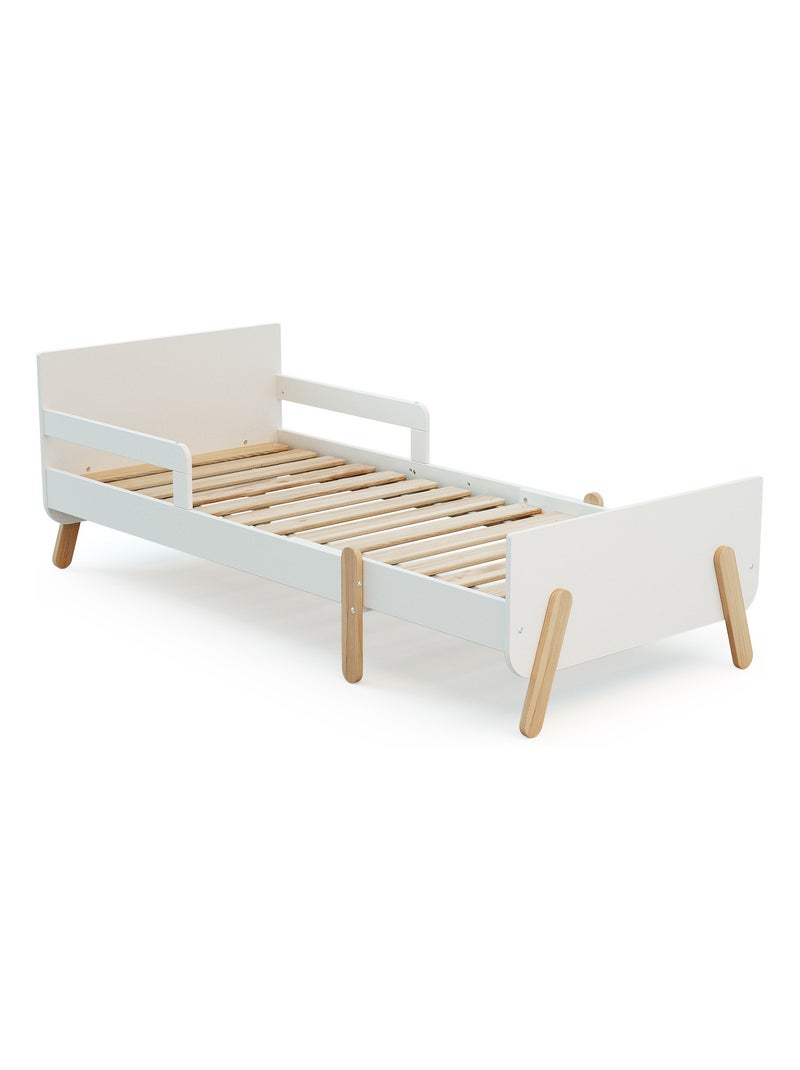 Webaby - cama infantil extensível de madeira 80x140-165-190 pirate - branco Branco - Kiabi