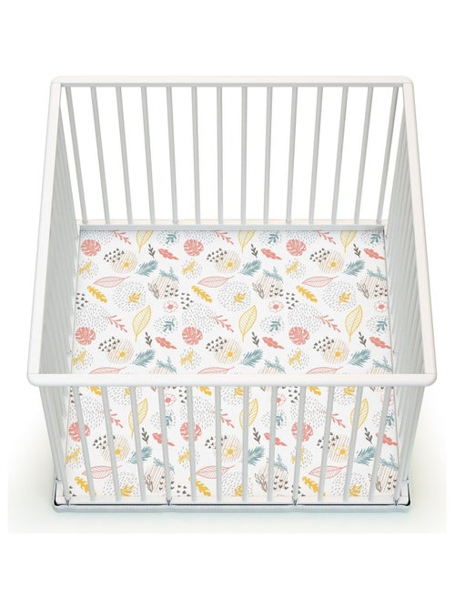 Webaby - cercadinho de bebê em madeira branco 100x100 cubo - Kiabi Webaby - cercadinho de bebê em madeira branco 100x100 cubo - Kiabi