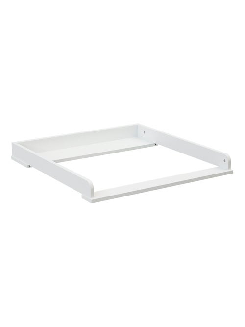 Webaby - cômoda bebê 4 gavetas e trocador de madeira 70 cm uno - branco - Kiabi Webaby - cômoda bebê 4 gavetas e trocador de madeira 70 cm uno - branco - Kiabi
