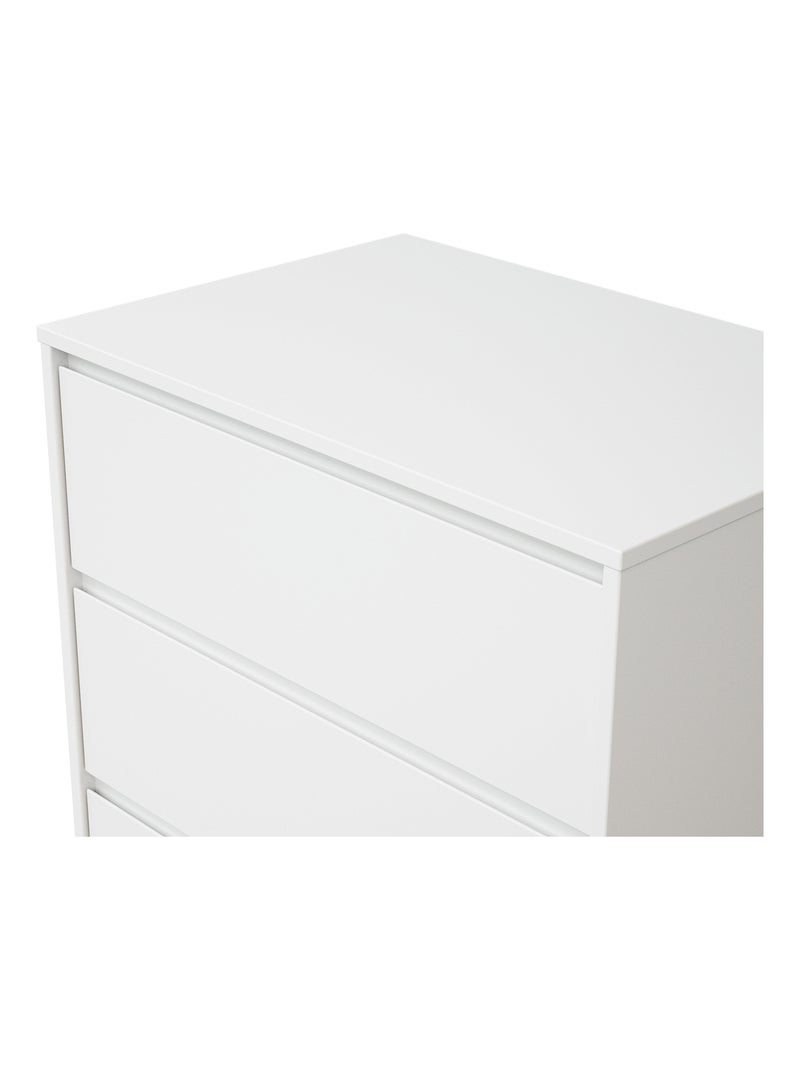 Webaby - cômoda bebê de madeira 4 gavetas uno - branco Branco - Kiabi