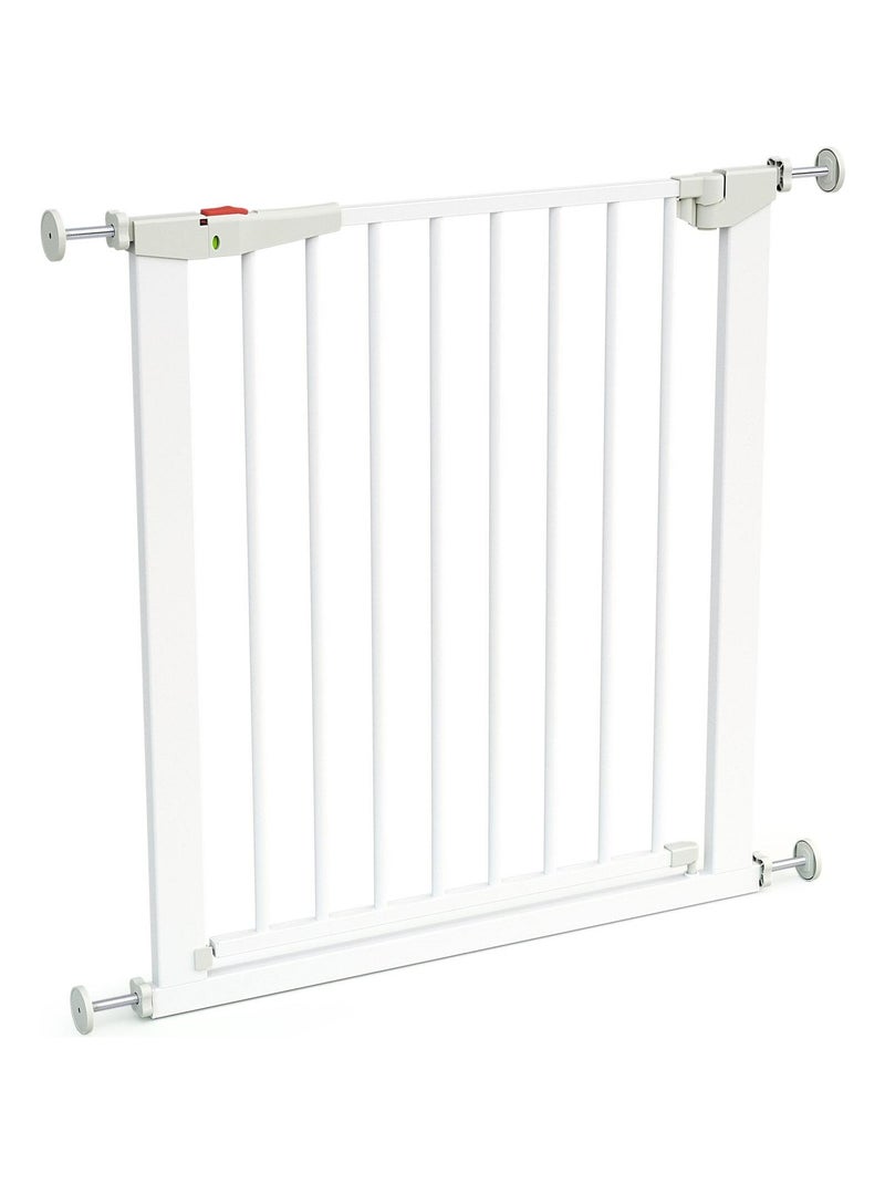Webaby - porta de segurança para bebés de aço branco mobi Branco - Kiabi