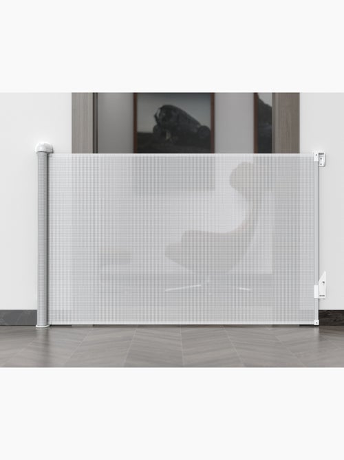 Webaby - portão de segurança para bebé em carretel klip - branco 130 cm - a partir dos 24 meses - Kiabi Webaby - portão de segurança para bebé em carretel klip - branco 130 cm - a partir dos 24 meses - Kiabi