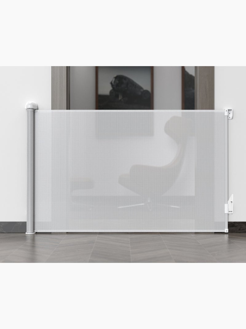 Webaby - portão de segurança para bebé em carretel klip - branco 130 cm - a partir dos 24 meses Branco - Kiabi