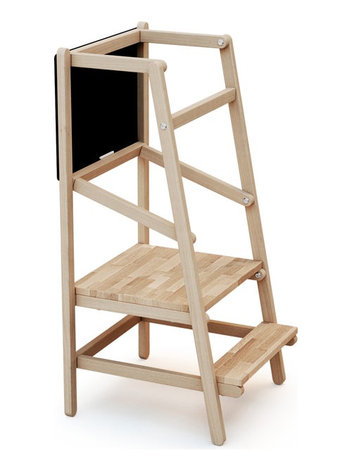 Webaby - torre de observação com placa de ardósia de madeira - Kiabi Webaby - torre de observação com placa de ardósia de madeira - Kiabi