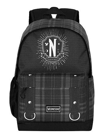 Wednesday Chains Mochila HS PLUS, Preta