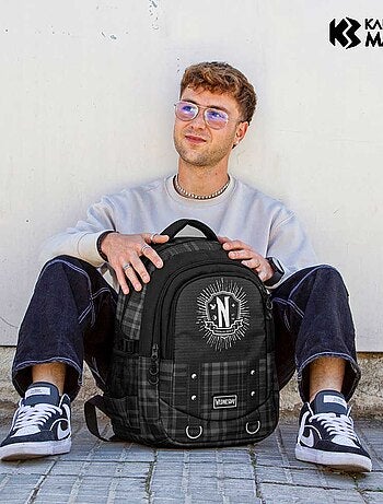 Wednesday Chains Mochila Running PLUS, Preta