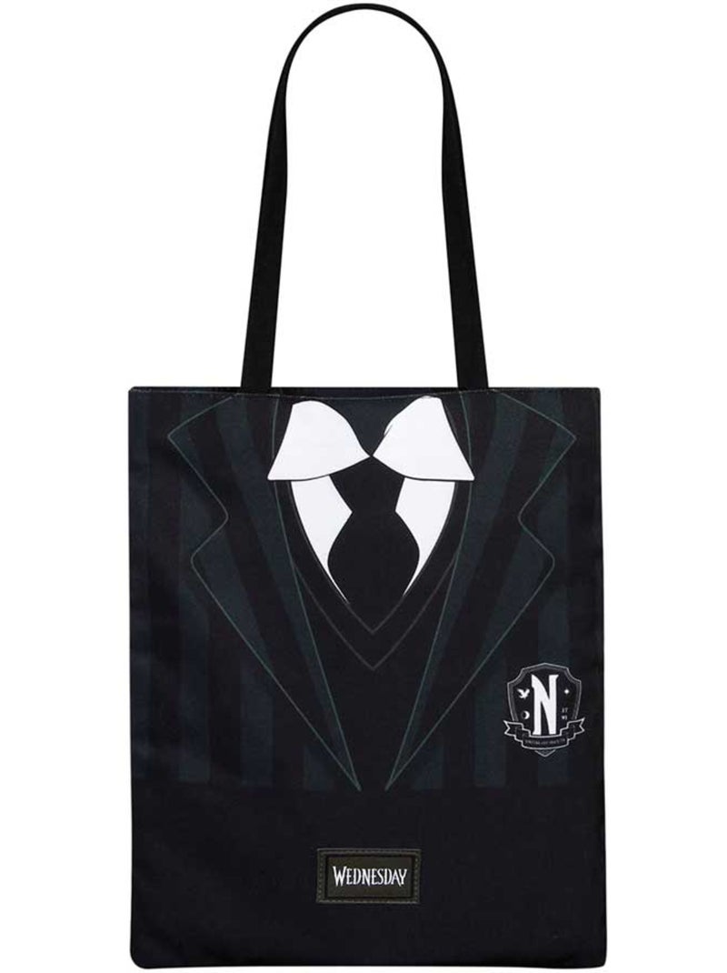 Wednesday Uniform Bolsa de la Compra Shopping Bag, Preta Preto - Kiabi