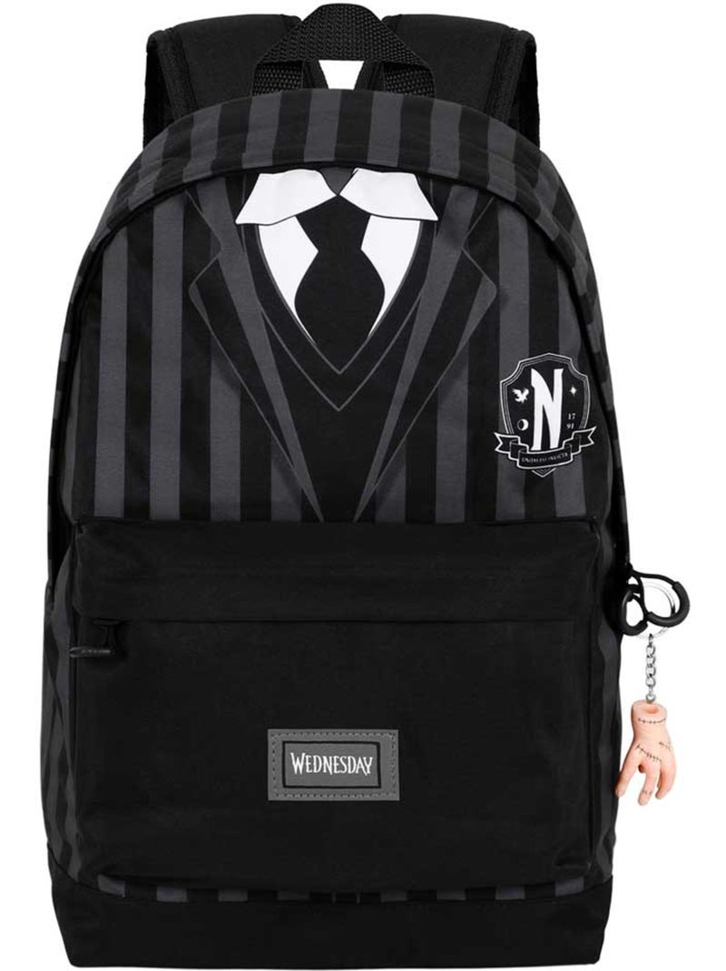 Wednesday Uniform Mochila HS FAN 2.0, Preta Preto - Kiabi