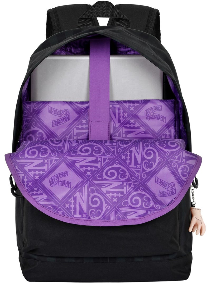 Wednesday Uniform Mochila HS FAN 2.0, Preta Preto - Kiabi