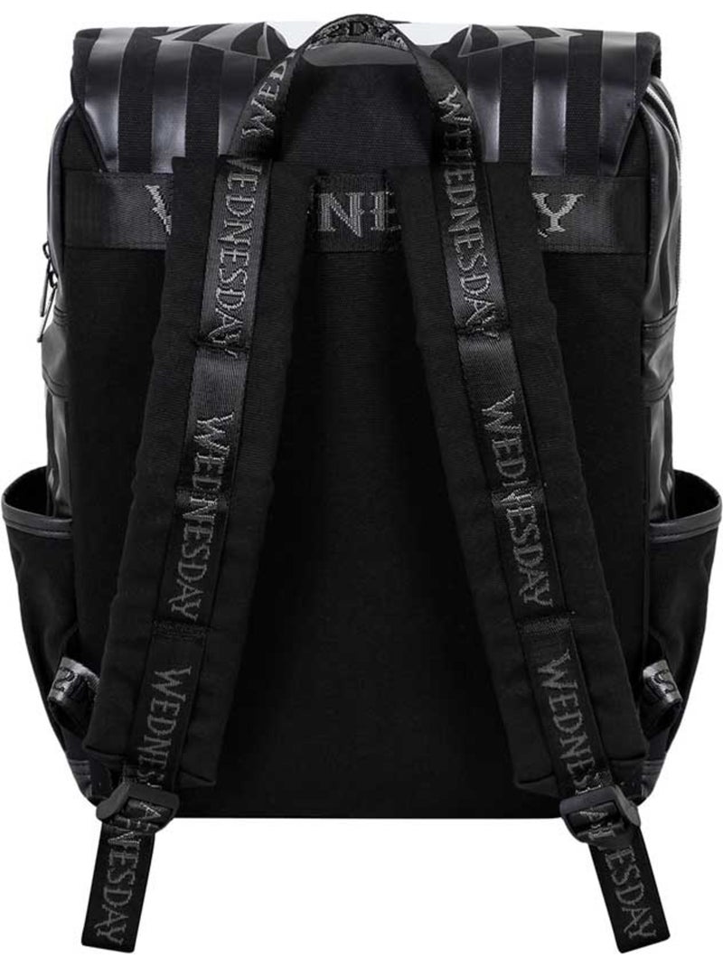 Wednesday Uniform Mochila Oxford, Preta Preto - Kiabi