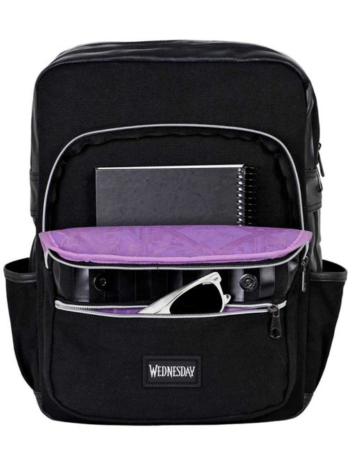 Wednesday Uniform Mochila Oxford, Preta - Kiabi