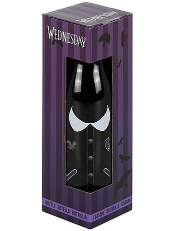 Wednesday varsity garrafa, preta