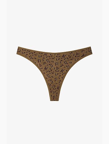 Wild rose tanga floral penti
