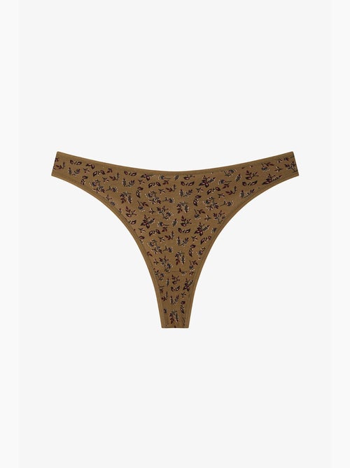 Wild rose tanga floral penti - Kiabi