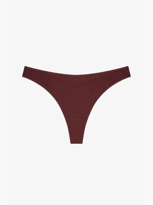 Wild rose tanga floral penti - Kiabi
