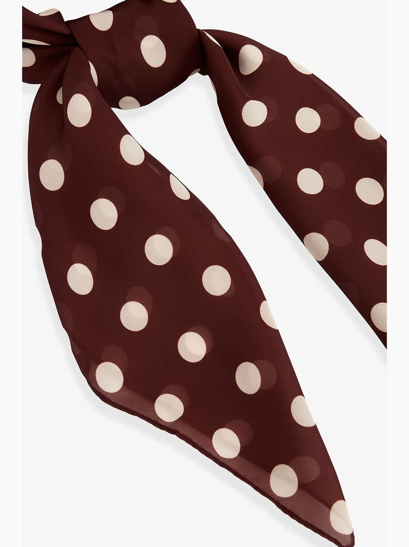 Wilma bandana penti Vermelho bordô - Kiabi