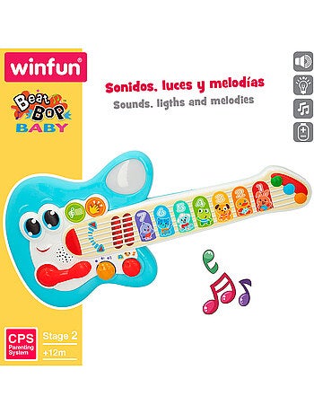 Winfun baby touch guitar c/luz, som e melodias