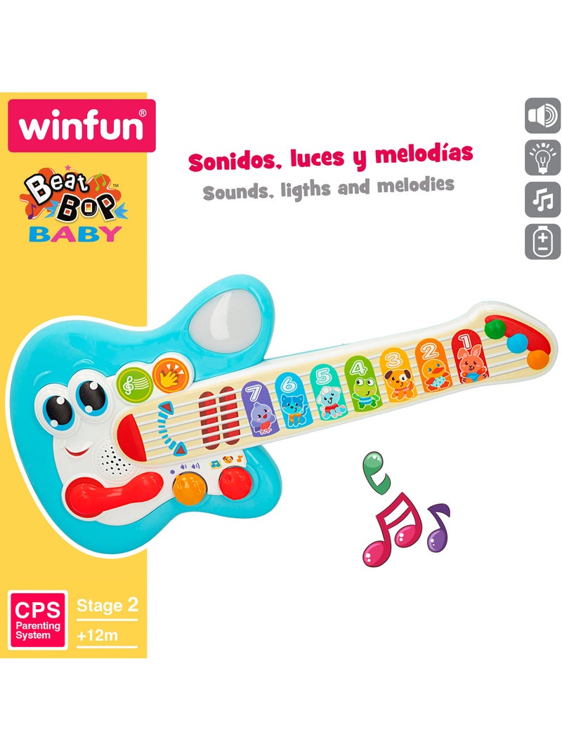 Winfun baby touch guitar c/luz, som e melodias N/D - Kiabi