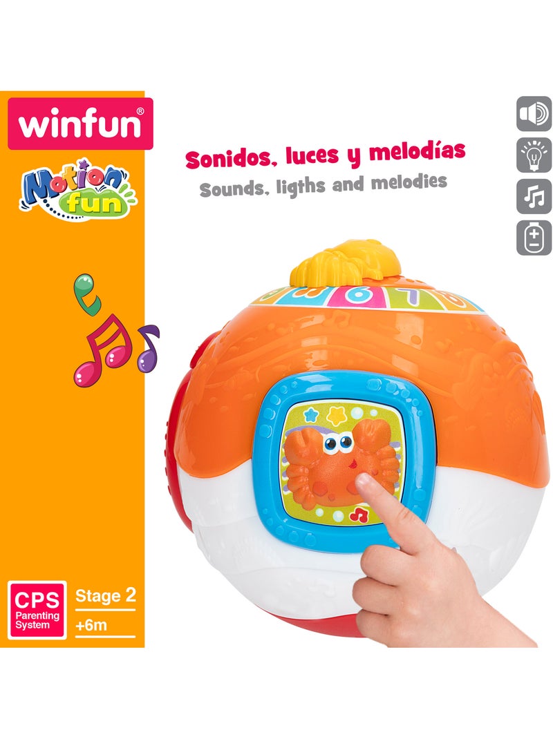 Winfun bola interativa para bebês c/sons e melodias N/D - Kiabi